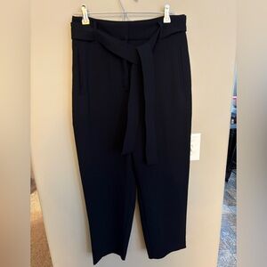 Aritzia Wilfred Tie-Front Pants black (NWOT)